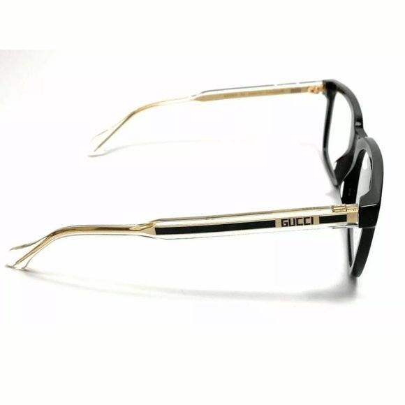 Gucci Men's Black Authentic Eyeglasses - Picture 3 of 4